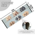 thumbnail image 2 of Dogs Runner Rug Machine Washable Area Rugs Carpet Non Slip Entryway Mat for Bedroom Entryway Front Door, 2 of 7