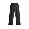 thumbnail image 5 of Kids Athletic Sweatpants Boys Girls Track Pants with Pockets Elastic Waist Straight Leg Casual Joggers for Running Sports Active Workout School Uniform, 5 of 8