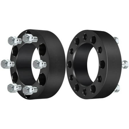 4X 2" 50mm 6x5.5 Hubcentric Wheel Spacers For Cadillac Chevrolet GMC