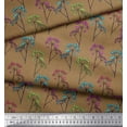 thumbnail image 2 of Soimoi Cotton Poplin Fabric Flower Artistic Print Fabric by Yard 56 Inch Wide, 2 of 3
