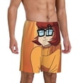 thumbnail image 2 of Saiise Scooby-Doo Pattern Pajama Shorts Mens Pajama Bottoms for Men Pjs Lounge Sleep Shorts with Pockets(S-4XL), 2 of 6