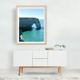 thumbnail image 3 of Cliff over the Ocean - Étretat Normandy France Photography Coast Seascape Ocean Landscape Nature Travel Poster Scenic Unframed Wall Art Print 16 x 20 inches, 3 of 4