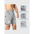 thumbnail image 3 of Zilpu Mens Quick Dry Athletic Performance Shorts with Zipper Pocket (7 inch), 3 of 6