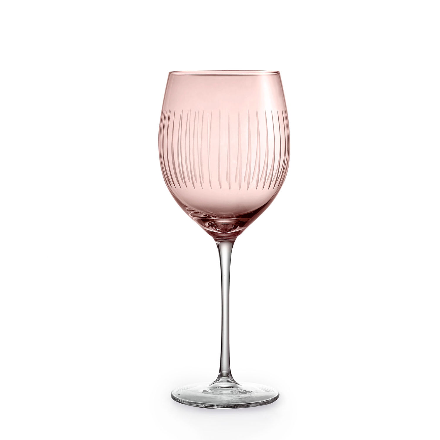 Caskata Quinn Rose Universal Wine Glasses S/2