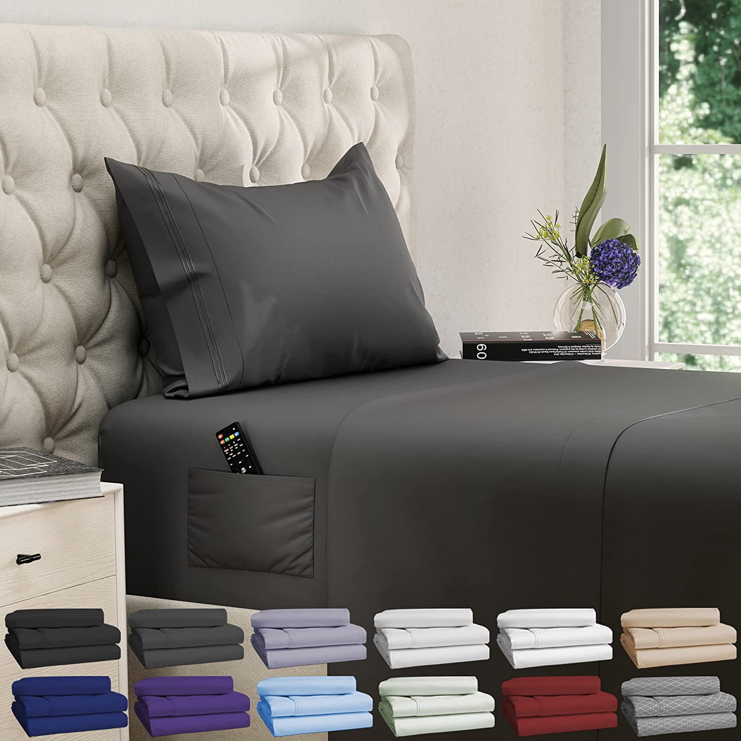 DREAMCARE Deep Pocket Sheets Microfiber 