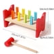 thumbnail image 4 of Montessori, Wooden Hammering Toy Set - Develop Fine Motor, Hand-eye Coordination, Fun and Educational Toys for Young Children, 4 of 6
