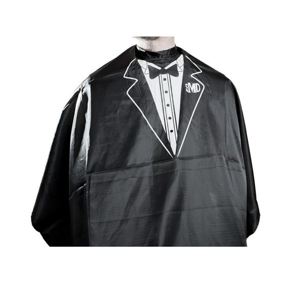 MD® Barber Tuxedo Cape Black