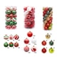 thumbnail image 5 of Adornos de bolas navideñas de 6 cm 30 piezas de adornos para árboles de Navidad irrompibles para fiestas de bodas y vacaciones de Navidad de 2021, 5 of 10