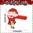 thumbnail image 3 of WMGHA Christmas Door Handle with Bell Decorations Cute Holiday Doorknob Decorations Indoor Door Knob Merry Christmas Ornament Signs for Home Hotel Bedroom Door Decor, 3 of 4