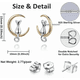 thumbnail image 2 of Aretes De Plata S925 Luna Y Gato Diseño Malubero Malu1745, 2 of 3