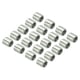 thumbnail image 1 of Adaptadores de rosca Uxcell M10 a M8, tuerca reductora de 10mm, conector de tubo roscado, paquete de 20, 1 of 5