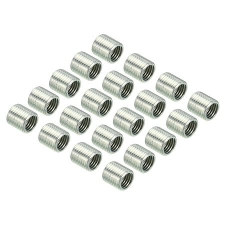 

Uxcell M10 to M8 Thread Adapters Sleeve Reducing Nut 10mm Screw Pipe Threaded Tube Coupler Connector 20 Pack