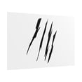 thumbnail image 4 of Effete Feline Claw Marks Scratch Rolled Posters, 4 of 5
