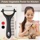 thumbnail image 2 of 2 PCS Universal Peeler, Stainless Steel Vegetable Peeler Manual Vegetable Peeler Potato Peeler Ergonomic Handle, Kitchen Peeling Knife for Vegetables, 2 of 5