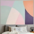 thumbnail image 2 of Awpe Tapestry Wall Hanging Blue Pink Short Plush Lightweight Odorless Painting, 2 of 6