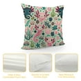 thumbnail image 4 of Leisuo Cute Pillow Cases Cushion Covers Cartoon Throw Pillow Covers Soft Decor Water Plant Throw Pillowcases Underwater World Pink Cushion Cases, 4 of 5