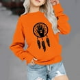 thumbnail image 2 of Dadaria Chemise Orange pour Enfants Manches Longues T-Shirt Col Rond Attrape-Rêves d'Été Chandail Blouses 3 Ans, 2 of 4