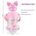 thumbnail image 2 of Children's Kettle 490ml with Straw Children's Cup Bpa Free Cartoon, 2 of 5