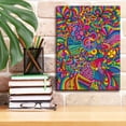 thumbnail image 6 of Epic Graffiti 'Peace Sign Lines' by Howie Green, Canvas Wall Art, 12"x16", 6 of 8