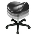 thumbnail image 2 of Master Massage Ergonomic Saddle Chair-Saddle Stool- Hydraulic Swivel Rolling Chair Black 91557, 2 of 4