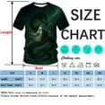 thumbnail image 4 of Rebaike Men’s Dragon Graphic T-Shirt, Fantasy Anime Style Short Sleeve Casual Tee, 4 of 7