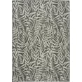 thumbnail image 3 of Nourison Calabas Indoor/Outdoor Modern Botanical Ivory/Grey 8'10" x 12' Area Rug, (9' x 12'), 3 of 10