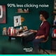 thumbnail image 4 of Logitech Signature M650 L Full Size Wireless Mouse - For Large Sized Hands, 2-Year Battery, Silent Clicks, Customizable Side Buttons, Bluetooth, for PC/Mac/Multi-Device/Chromebook - Classic Blue, 4 of 9