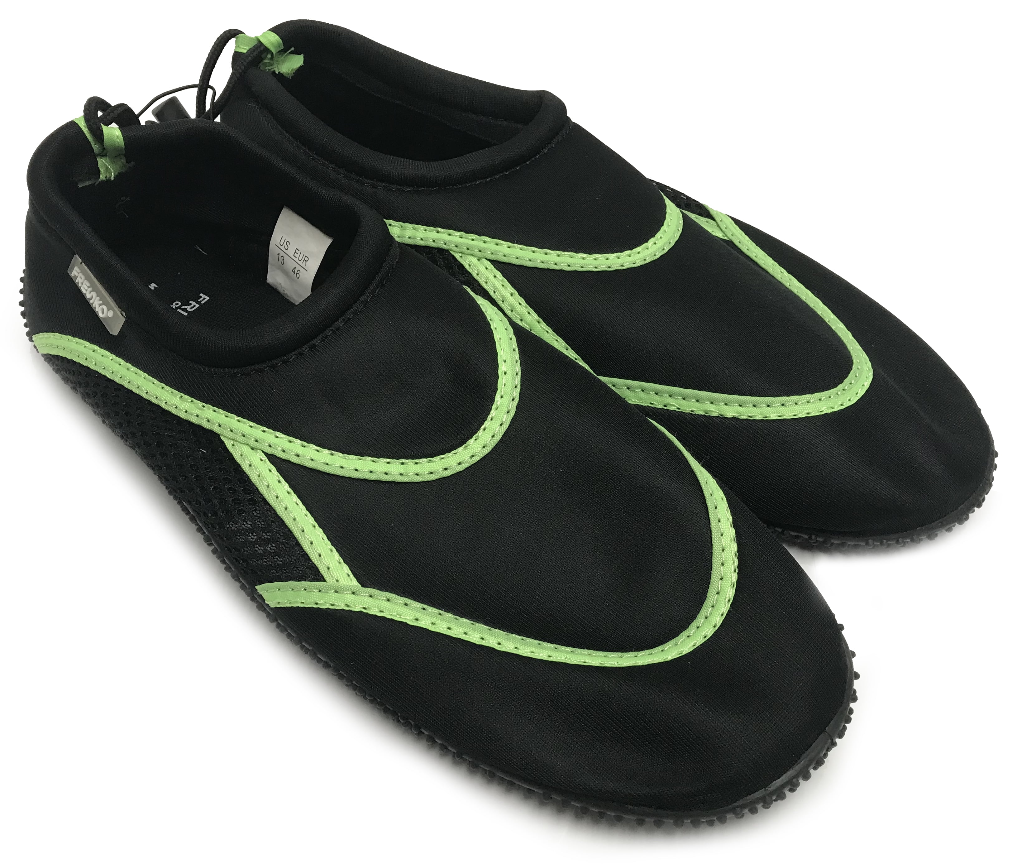 Fresko Fresko Men's Aqua Shoes Green/Black Size 10