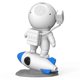 thumbnail image 2 of BL-HJ07 Rocket Astronaut Spaceman Starry Sky Projection Lamp Bedroom Atmosphere Night Light, 2 of 5