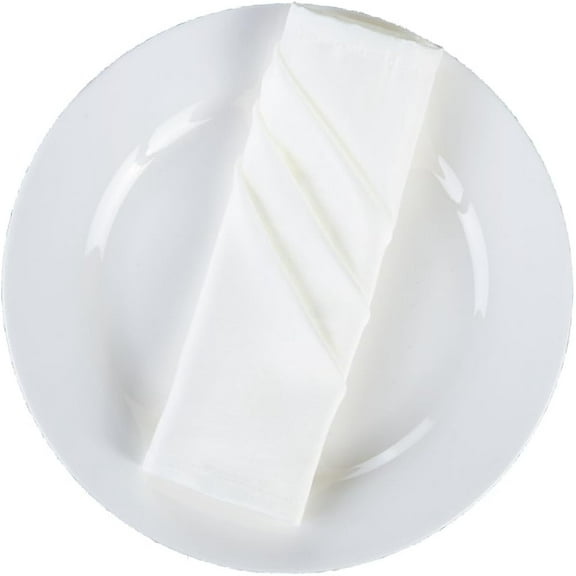 Cloth Napkins Set of 6 – 18x18 Inch Washable Fabric Dinner Napkins – Reusable Square Table Napkins with Hemmed Edges for Weddings, Parties, Restaurants, Hotels, Banquets