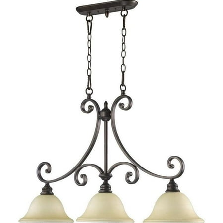 

Quorum Bryant 3 Light Island Light in Oiled Bronze