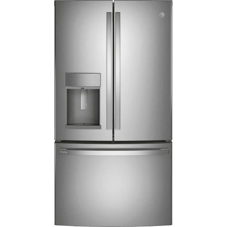 GE Profile PFD28KYNFS 27.7 Cu. Ft. Stainless Steel French Door Refrigerator with Door In Door