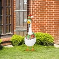 thumbnail image 3 of OugPiStiyk Porch Goose Outfits,Goose Clothes for 23 Inch High Cement Plastic Lawn Goose Statue Clothing, Christmas Suit for Lawn Goose Statue Clothes, Suitable for Yard Outdoor, 3 of 5