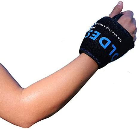 The Coldest Wrist Ice Pack Hand Support Reusable Flexible - Best Cold Therapy Relief for Rheumatoid Arthritis, Tendinitis, Carpal Tunnel Pain, Injuries, Swelling, Bruises and Pain (Wrist Ice Pack)