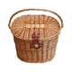 thumbnail image 5 of Cesta delantera para bicicleta de ratán, adorno retro de almacenamiento con asa, decoración tejida a mano Marrón, 5 of 7