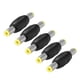 thumbnail image 1 of Adaptador de conector acoplador macho a macho DC 5.5 mm x 2.1 mm 5 Pcs, 1 of 3