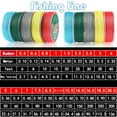 thumbnail image 3 of Durable Strong PE Braided Rope Cord Multifilament Thread 4 Stands Sea Fishing Line Tackle Wire LINE NO. -10.0 OR 100LB, 3 of 8