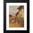 thumbnail image 2 of Paul Unbereit 14x18 Black Modern Framed Museum Art Print Titled - Tyrolean Motif, 2 of 5