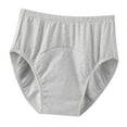 thumbnail image 4 of Pañal de tela para adultos, ropa interior transpirable para incontinencia, para personas mayores y discapacitadas. Gris XXXL, 4 of 8