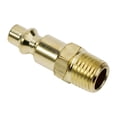 thumbnail image 3 of 5 Pcs Brass Quick-Coupler Air Hose Line End Connector Set for Compressor 1/4Inch, 3 of 9
