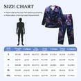 thumbnail image 3 of KLL Fantasy Dragon In Cathedral Sleepwear Mens Flannel Pajamas,Long Cotton Pj Set, 3 of 7