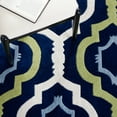 thumbnail image 6 of SAFAVIEH Chatham Dylan Geometric Wool Area Rug, Dark Blue/Multi, 5' x 5' Round, 6 of 11