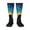 2 Black-1, variant on Abstract Starry Sky Print Thigh High Socks Extra Long Stretchy Sock Women Over Knee High Opaque Stocking Daily Wear