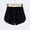 Black, variant on Liyamei Boys Summer Beach Shorts with Textured Fabric for Play and Casual Size 2-12,Black