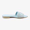 thumbnail image 6 of Naturalizer Genevieve2 Women's Sandals Angel Blue Woven Fabric Size 7.5 M, 6 of 8