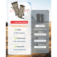 thumbnail image 2 of UTOBEST UTR220 Completely 0 Ordorless Hydration Reservoir PE+EVA Dual Material Water Bladdder, 2L, 2 of 6
