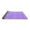 thumbnail image 2 of Ahgly Company Indoor Square Abstract Purple Contemporary Area Rugs, 3' Square, 2 of 4