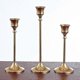 thumbnail image 1 of Candlestick Holders Kit Brass Gold Candlestick Set Wedding Table Decorative Candlestick Stand For Party Dinning, 1 of 4