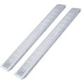 thumbnail image 3 of 74" L Loading Ramps, 960Lbs Capacity Loading Ramps For Pickup Trucks, Steel Motorcycle Ramp, Dirt Bike Ramp For Truck, Lawn Mower, Snowblower, Atv, Quad, Pack Of 2 ,With 2Pcs Tie Straps,1Pair Gloves, 3 of 4
