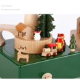 thumbnail image 5 of RV Caja de música de caballo de madera, juguetes para niños, Festival de Navidad, regalo creativo, caja de música de tren de mano brillar Electrónica, 5 of 5
